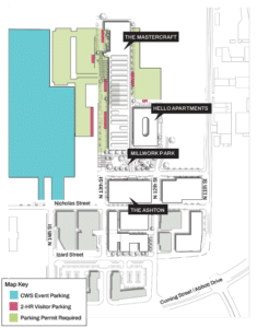 CWS Parking at Millwork - Millwork Commons